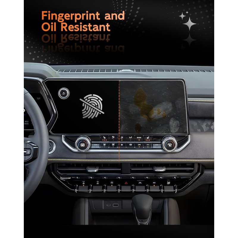 CDEFG For 2024 2025 2026 GMC Canyon Screen Protector -