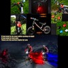 Bicycle Light Front and Back Rear Lights Silicone LED Bike
