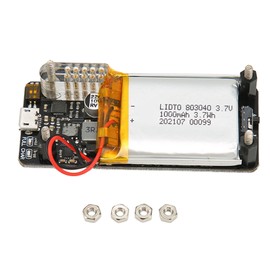 V1.2 UPS Power HAT Board 1000mAh Battery 400mA Charging Current UPS Lite V1.2 UPS HAT Board for Raspberry Pi Zero