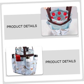 FRCOLOR Large Capacity Toiletry Bag Multifunctional Cosmetic Storage Pouch for Travel Picnic Daily Use Portable Sundries Organizer