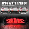 ZDEERAOTO Rear Bumper Reflector Lamp Fog Light DRL Sequential Turn