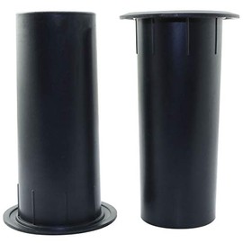 MEETOOT 2pcs Speaker Pilot Hole Outlet 50x120mm Speaker Cabinet Port Tube for Speaker Cabinet, Portable Speaker, Home Speaker or Car Speaker