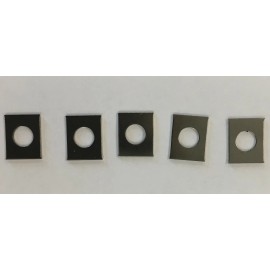 Unbranded 40 pc lot of 3/16" Stainless Steel Square (Rectangular) Washer/Spacer