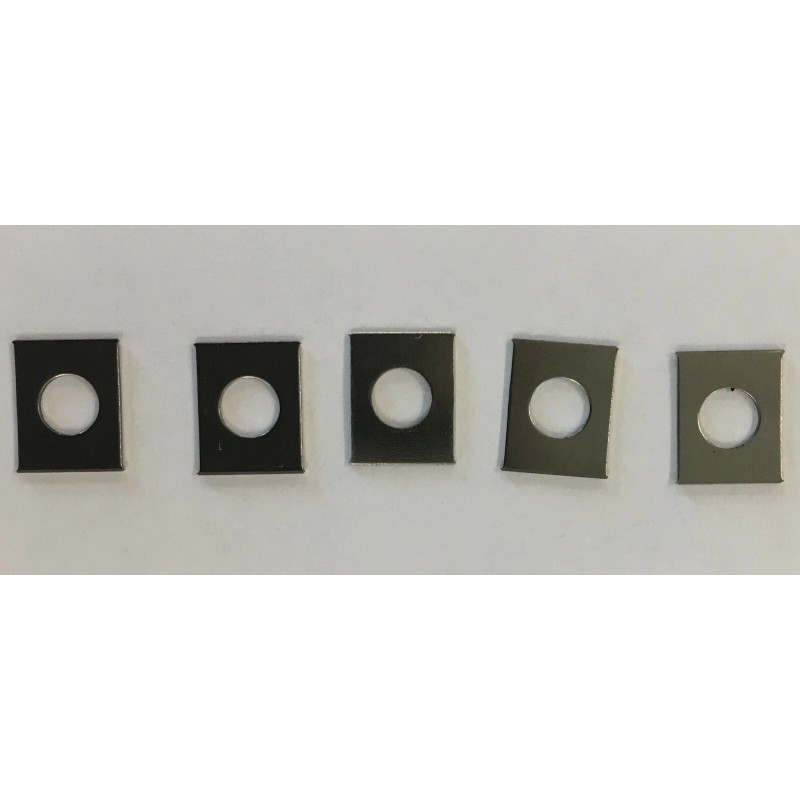 Unbranded 40 pc lot of 3/16" Stainless Steel Square (Rectangular)