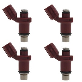 6D8-13761-00-00 Fuel Injectors Compatible with Yamaha Outboard 75HP 90HP F75 F90 (4PCS)