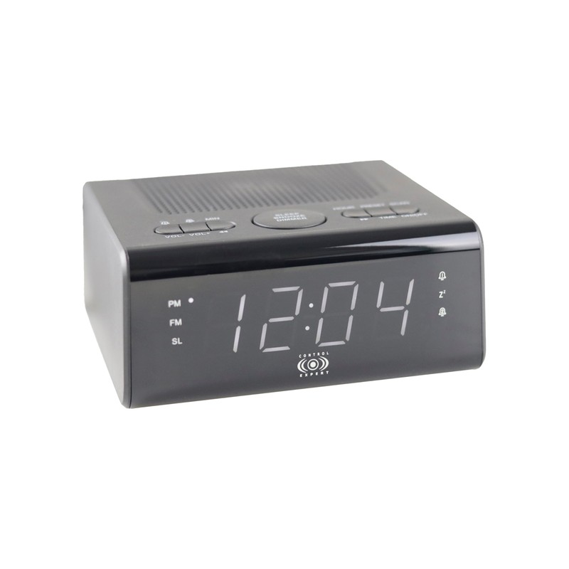 CONTROL EXPERT Reloj Digital Despertador Radio FM Pantalla Led