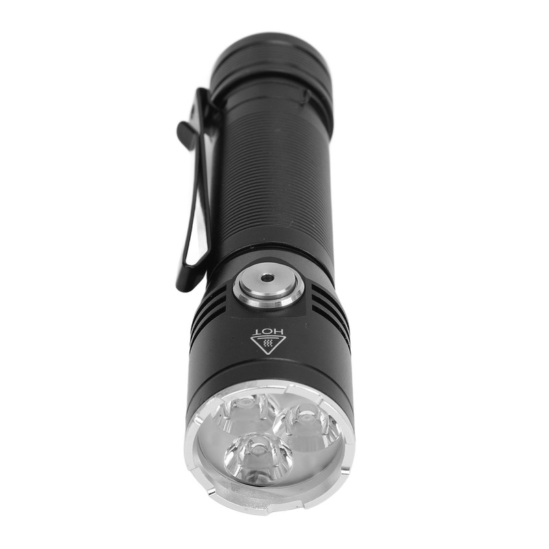 LED Camping Flashlight Professional High Brightness 2050lm USB Rechargeable Portable