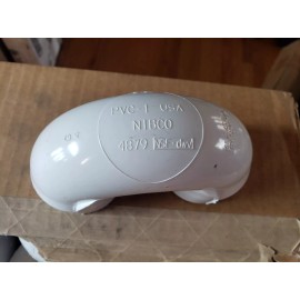 NIBCO QTY 1 PK  NIBCO PVC P TRAP 4885 1 1/2 HUB  X HUB