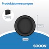 SQOON® Vibration Damper for Washing Machines, Pack of 4, Universal