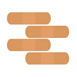 Rogue River Tactical Large Funny Ouch Band Aid Bandage Bumper Sticker Truck R...