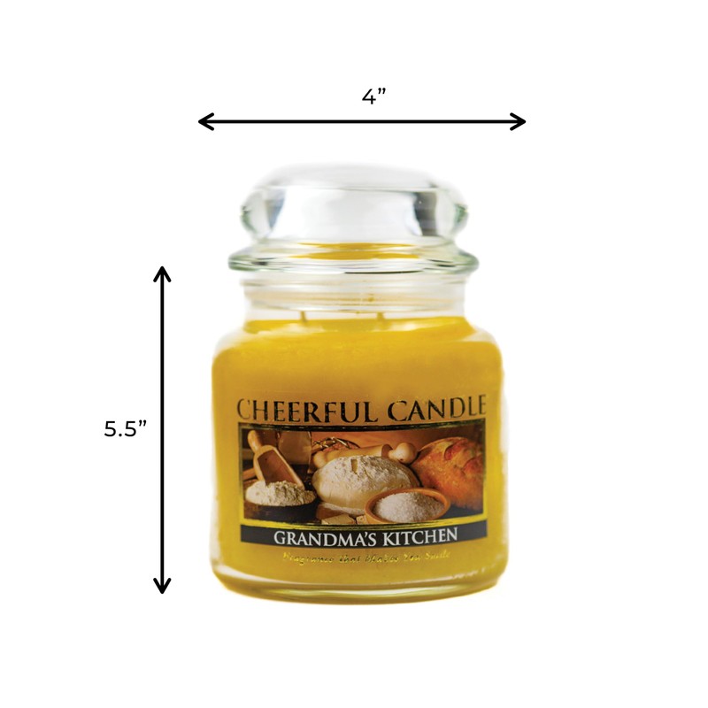 A Cheerful Giver Grandma's Kitchen Jar Candle, 16-Ounce