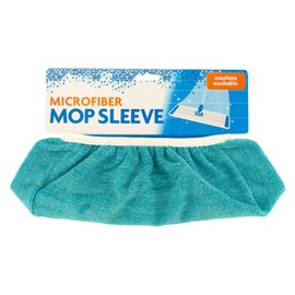 Kole Imports HW73 Microfiber Mop Sleeve, Ideal for Cleaning Floors, Absorbent Microfiber Bonnet, Elastic Top to Attach to Mops, Machine Washable, Comes in Assorted Colors