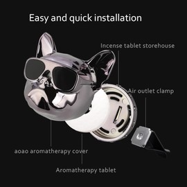 Neipsen AOAO Car Air Fresheners Scents Diffuser Vent Clips 2 PCS, Luxurious Car Accessories Interior Decorations for Men Women Teens, Exquisite Box for Lovers, friends and family