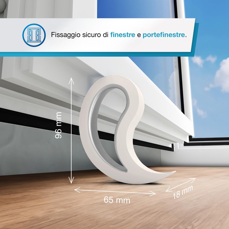Door and Window Stopper Trial Bundle Set, 1 SofterFix +