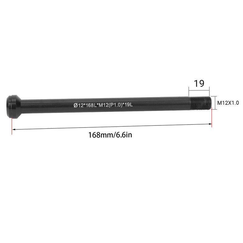 Haofy 12X148 Boost Rear Thru Axle, Rear Fork Thru Axle