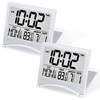 Betus Digital Travel Alarm Clock - Foldable Calendar Temperature Timer