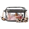 WEDDINGHELPER Clear Crossbody Bag, Clear Bag Stadium Approved Clear Purse