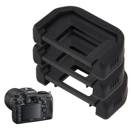 OUDQFCJ Pack of 3 Eyecups for Canon EF Eyepiece Replacement Viewfinder Protection for Canon EOS 300D 350D 400D 450D 500D 550D 600D 1000D 1100D 700D 100D Canon Rebel Camera Eyecup