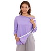 Deyeek Women's Post Surgery Shoulder Recovery Shirt Tearaway Snap Dialysis