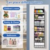 7-Layer Large Capacity Hat Organizer, Hat Rack for Door with