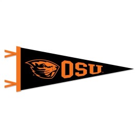 Collegiate Pacific Oregon State Beavers Wool Felt Pennant - 9" x 24" - Black