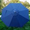 Blissun 9' Outdoor Patio Umbrella, Outdoor Table Umbrella, Yard Umbrella,