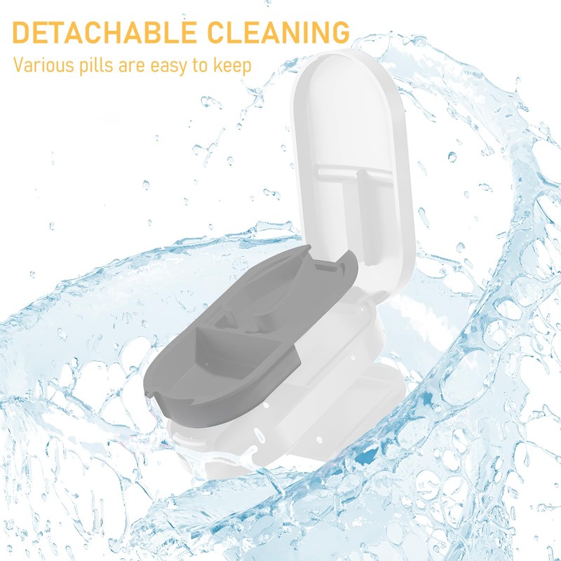Pill Cutter, Pill Cutter with Blade for Small Pills and