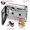 Cassette Player - Compact Tape Player Portable Recorder with Earphone-Convert