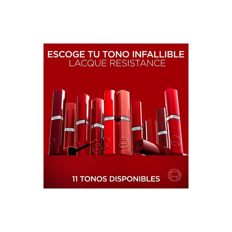 Labial Brillante Laque Resistance De Loréal Paris