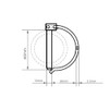 M10 (10mm x 60mm) Zinc Plated Linch Pins for Tubes