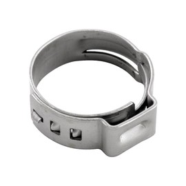 Biker's Choice 1/2" HOSE CLAMPS (100PK) Shop Supplies Stepless Hose Clamp Kit1/2" OEM# 10086, OETIKER# 16700024 - 14000202-19Q