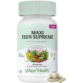 Teen Vitamins for Girls 12-17 - Teen Multivitamin Supreme with D3, Iron, Calcium, Biotin, Digestive Enzymes – Teenager Girl Multi Vitamins for Energy,