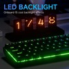 TMKB T61SE 60% Mechanical Gaming Keyboard, Linear Red Switch, LED
