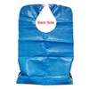 JZK Long Large Waterproof Bib with Pocket for Elderly and