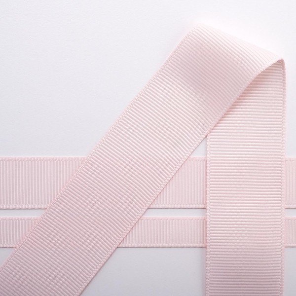 Italian Options Grosgrain Ribbon, 16mm x 10 Metre Roll, Blush