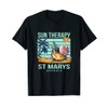 Sun Therapy St. Marys Summer Georgia Tropical Beach Lover T-Shirt