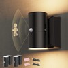 L LOHAS LED Motion Sensor Night Light, Rechargeable Night Light,