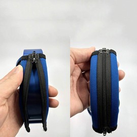 Replacement Headphone Headband Cover Flexible Cloth Zipper Cushion Top Pad Protector Repair Parts Compatible for Sony MDR-XB950BT XB950N1 MDR-XB950B1 MDR-XB950AP MDR-XB950/H Wireless Headsets - Blue