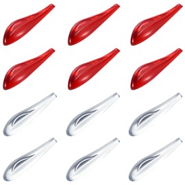 Vortex Generator 12 Pack Noise Reducing, Impact Protection, Easy Installation, Car Exterior, Car Accessories, Decorative, Protective, Transparent (Consolidated)