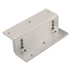 Visionis VS-ZL-SS800 L and Z Bracket for 800lbs Outdoor Gate 800lbs Magnetic Door Lock Inswinging Door Application