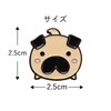Golf Marker Pug Dog Cute Animal Ball Marker Iron Base
