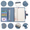 WASON A5 Diary Leather PU Lined Notebook Refillable Paper Journal,