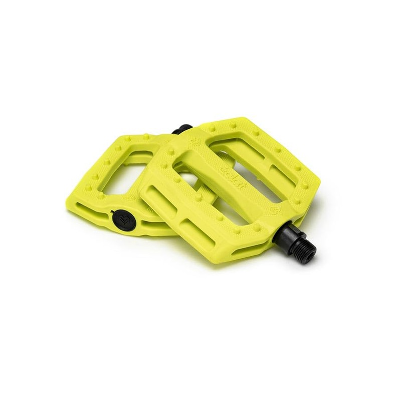 Eclat Slash Pedals - Platform, Composite, 9/16", Neon Yellow