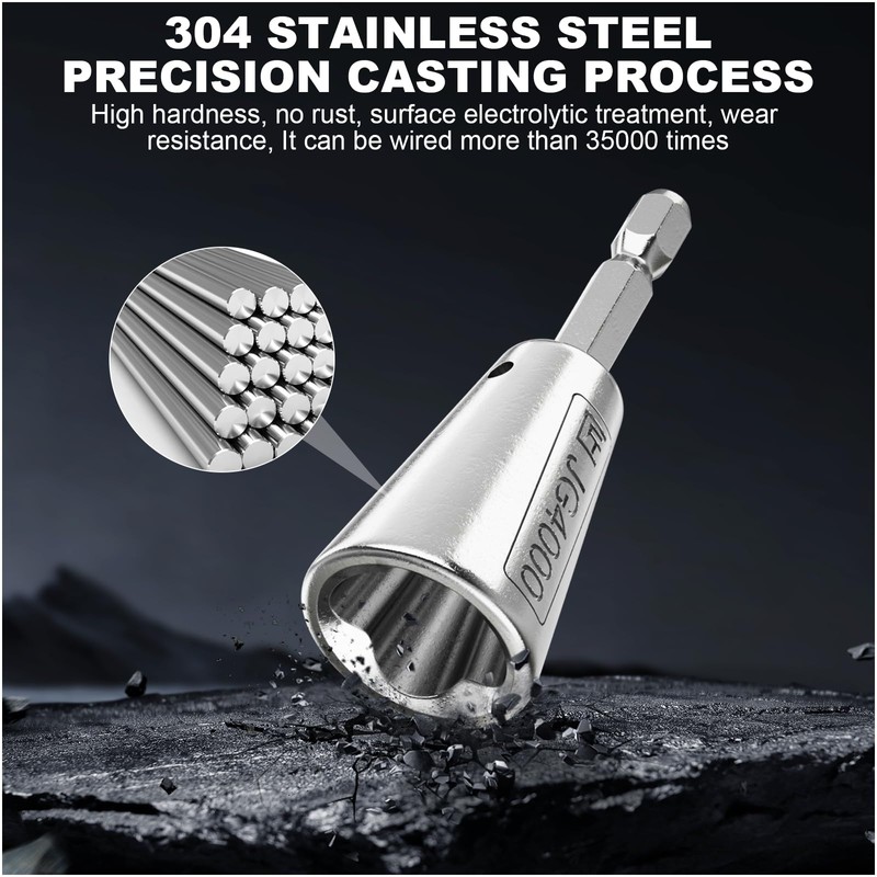 Wire Twister Tool for Drill, 6MM Hex Shank Wire Nut