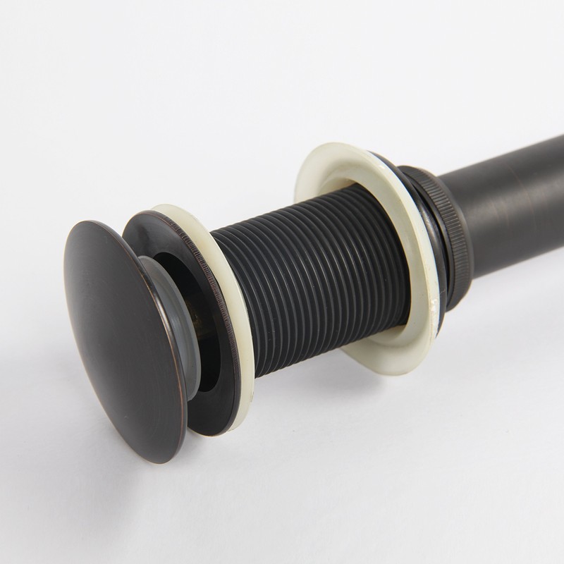 Wellsum Bathroom Antique Oil Rubbed Bronze Pop up Drain Sink