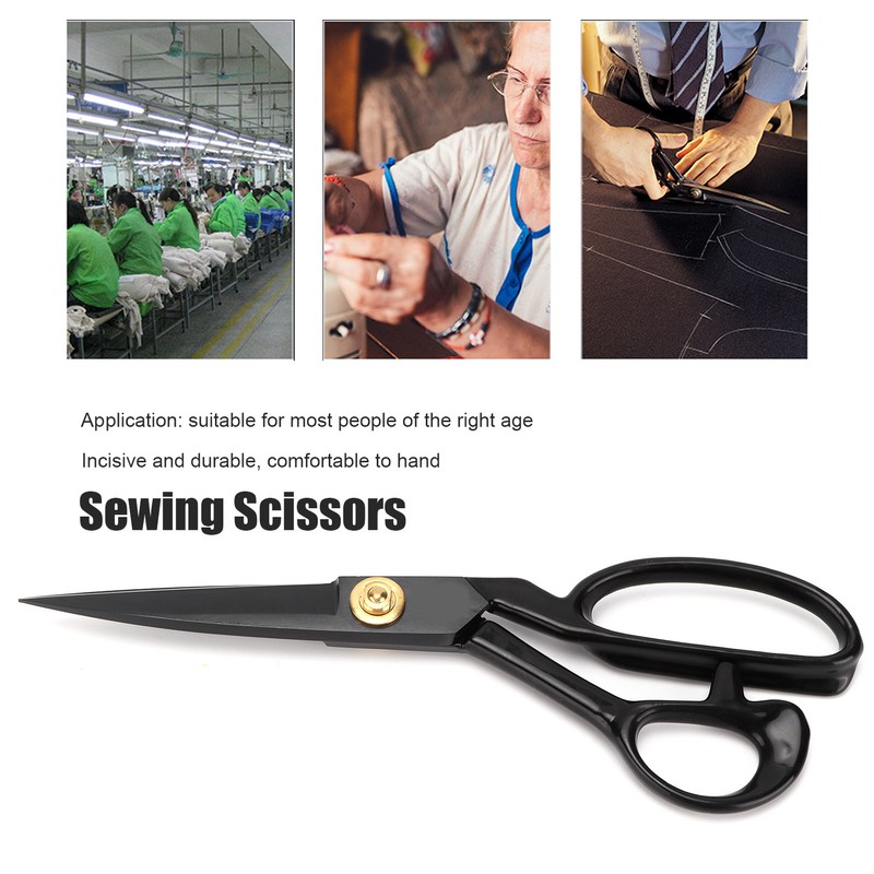 Sewing Scissors Professional Clothing Electrophoresis AntiRust Cutting Equipment for Home
