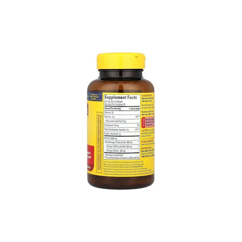 Aceite Pescado Omega Apoyo Salud Cardiovascular