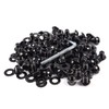 GRAND ORANGE Fender Flares Screw Bolt Hardware Kit Black Universal