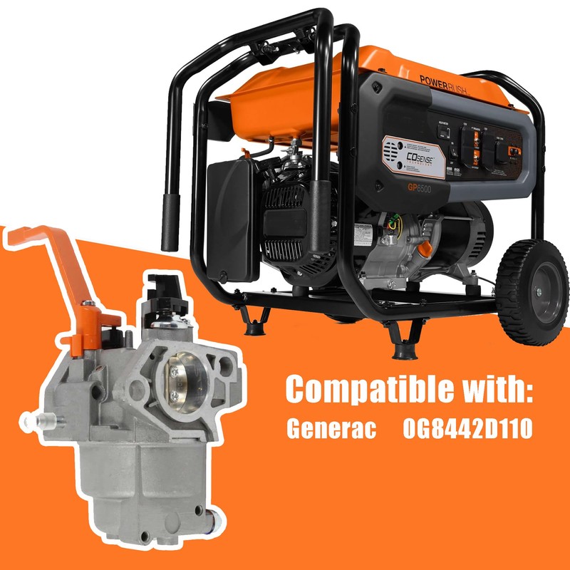 0G8442D110 Carburetor Carb Assy Compatible with Generac Part# 0G8442D110 0G8442A111