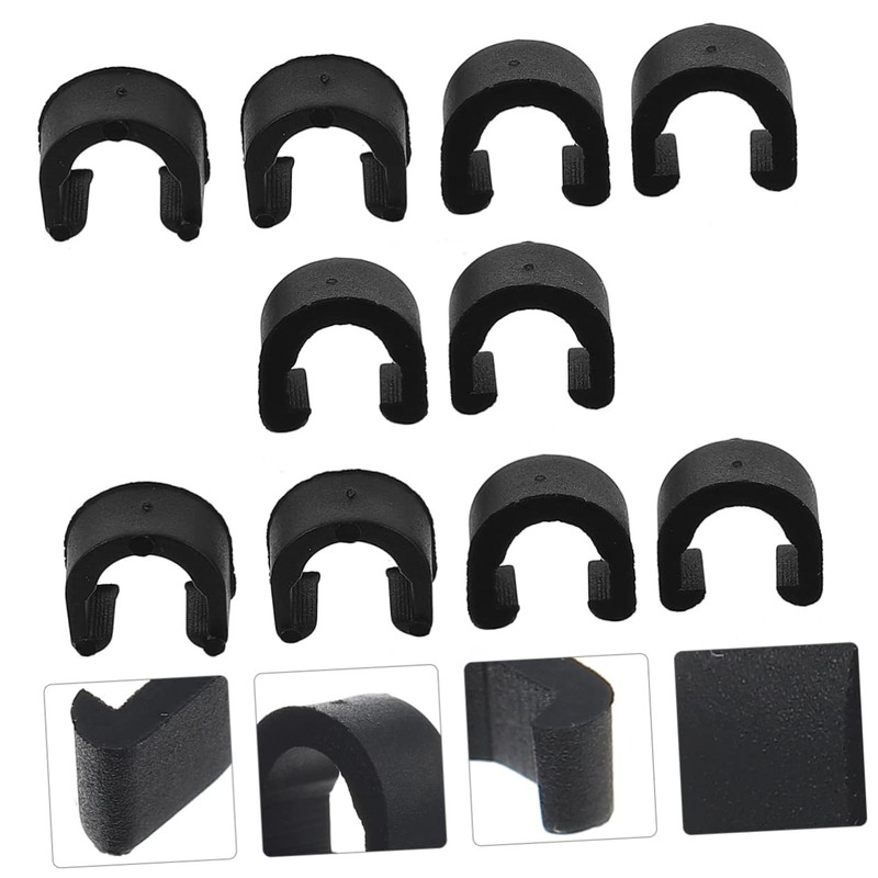SUPVOX Brake Gear Cable C-Clips 60 Pcs Bike Frame C-Clips